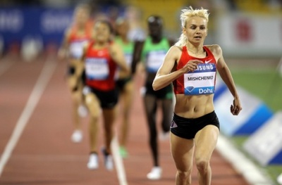 Анна Мищенко (Украина) – 1500 м