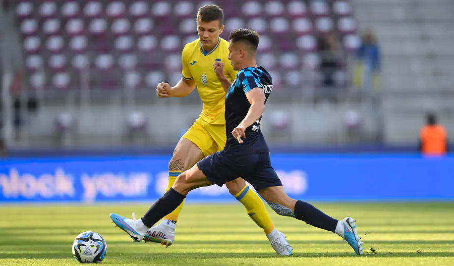 Украина U-21 показала два разных тайма, но все равно обыграла Хорватию в стартовом матче Евро-2023