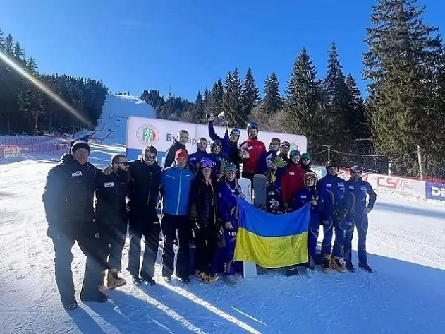 Полный комплект наград собрали украинские сноубордисты на этапе Кубка Европы