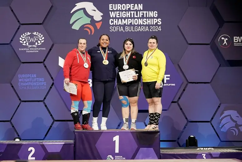 Женская сборная Украины выиграла медальный зачет чемпионата Европы