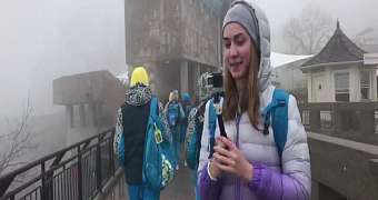 Приключения украинских синхронисток в Канаде. Веселый поход на Ниагарский водопад
