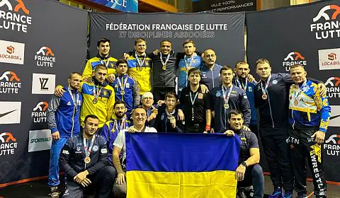 Сборная Украины по греко-римской борьбе завоевала 15 медалей на Гран-при Франции