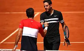 Дель Потро выиграл у Чилича битву великанов в четвертьфинале Roland Garros. Видеообзор
