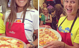 Свитолина приготовила жителям Нью-Йорка вкусную пиццу