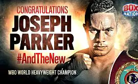 Джозеф Паркер - новый чемпион мира по версии WBO в супертяжелом весе