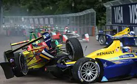Самые впечатляющие аварии Formula-E в сезоне 2015/2016. Видео