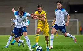 Сборная Украины U-21 обыграла Англию в матче отбора Евро-2025 и вышла на первое место в группе