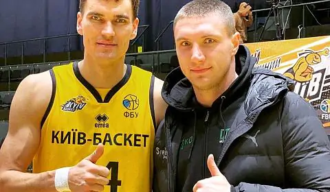 Непобежденный украинский нокаутер поддержал «Киев-Баскет» в матче против «Химика»