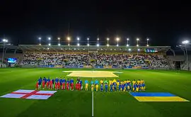 Квасница забил победный гол Украины на 90+4 минуте в матче с Англией