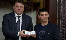 Артему Далакяну вручили звание Заслуженного мастера спорта Украины