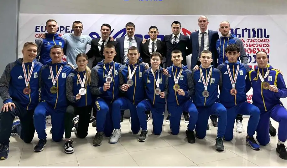 ﻿Украина завоевала 10 медалей на молодежном ЧЕ-2024