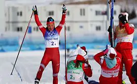 ОКР – триумфатор Олимпийских Игр в Пекине в женской эстафете в лыжных гонках