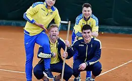 Нужно учиться у старших. Ротань и Коноплянка преподали урок в теннисбол молодежи сборной Украины