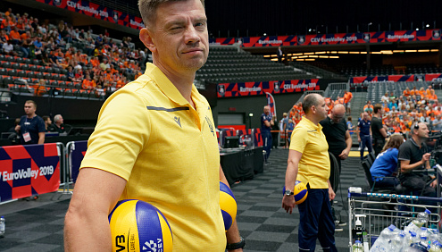 ЧЕ. Волейбол. Украина - Нидерланды