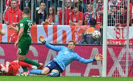 Гол пяткой в ворота «Баварии» - в топ-5 голов тура Бундеслиги