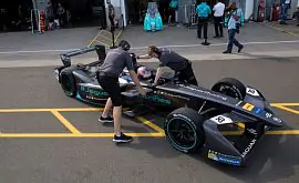 Первые шаги Jaguar в Formula-E. Видео