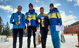 Украинские лыжники завоевали четыре медали на международном турнире Slavic Cup