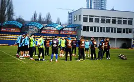 Открытая тренировка «Днепра» перед матчем против «Аякса»