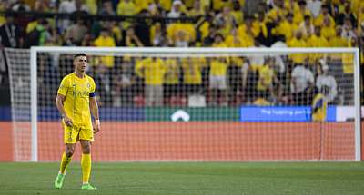 Роналду был удален в полуфинальном матче Суперкубка Саудовской Аравии