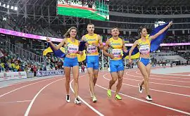 Сборная Украины стала второй на матчевой встрече на стадионе Европейских игр-2019