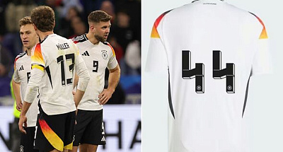 Adidas запретит 44-й номер в сборной Германии из-за «схожести с нацистской символикой»