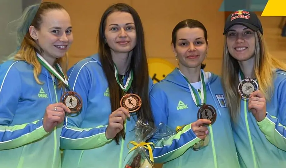 Сборная Украины после завоевания олимпийской лицензии выиграла медали этапа Кубка мира
