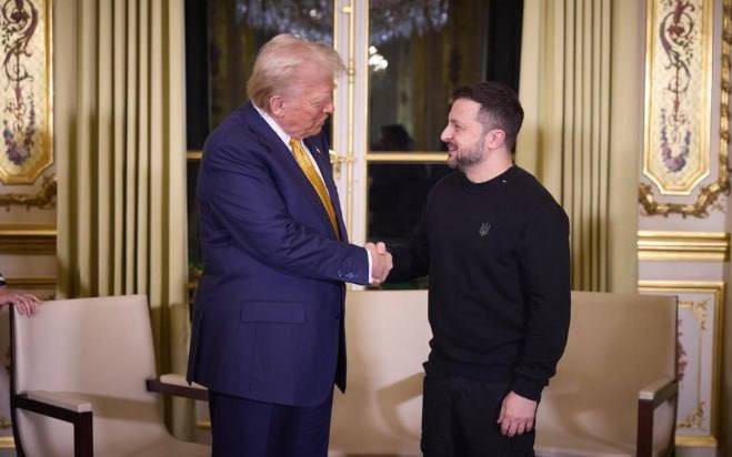Дональд Трамп та Володимир Зеленський