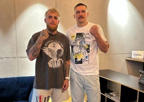 Джейк Пол і Олександр Усик