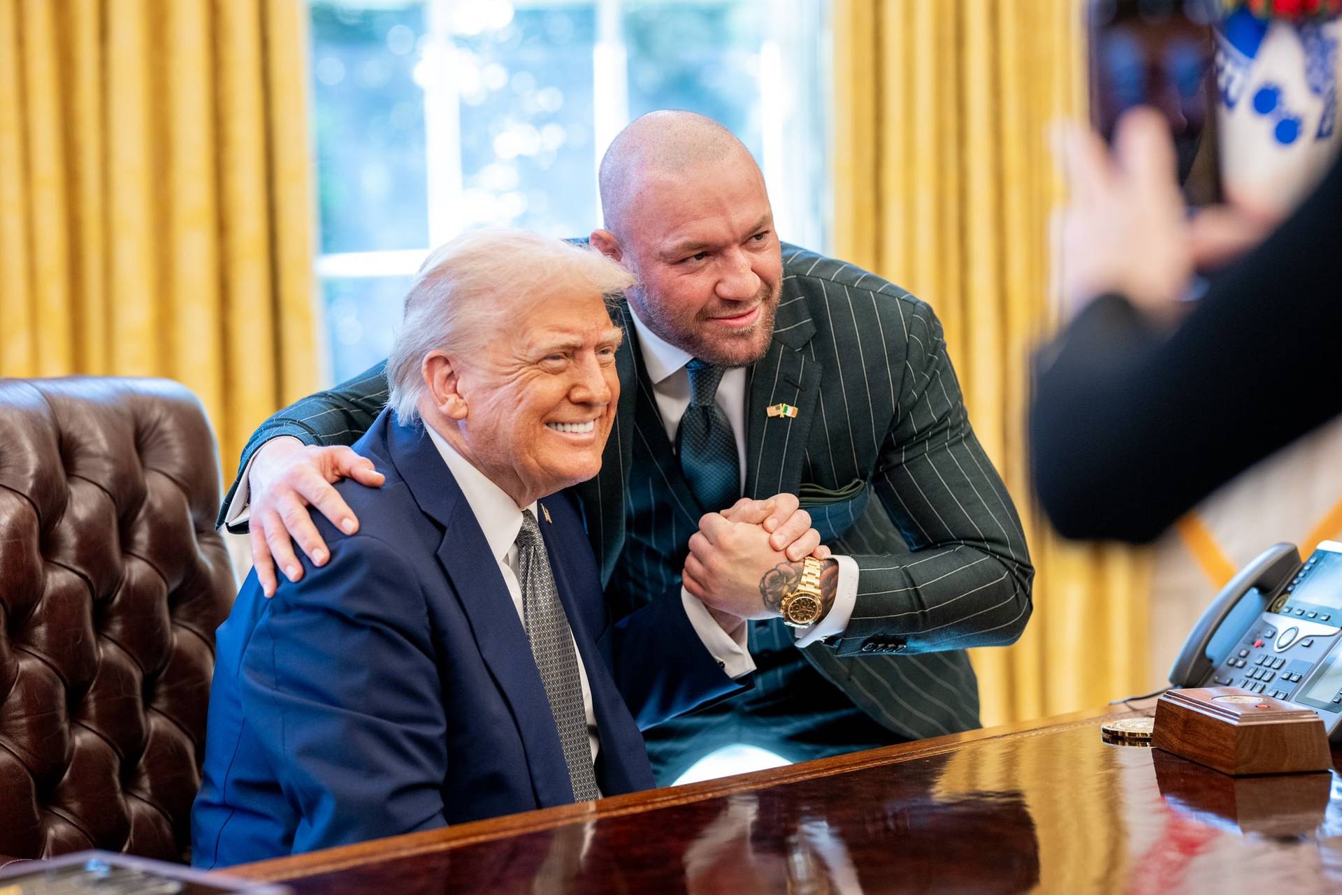 Дональд Трамп та Конор Макгрегор