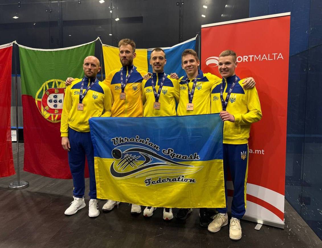 Збірна України зі сквошу