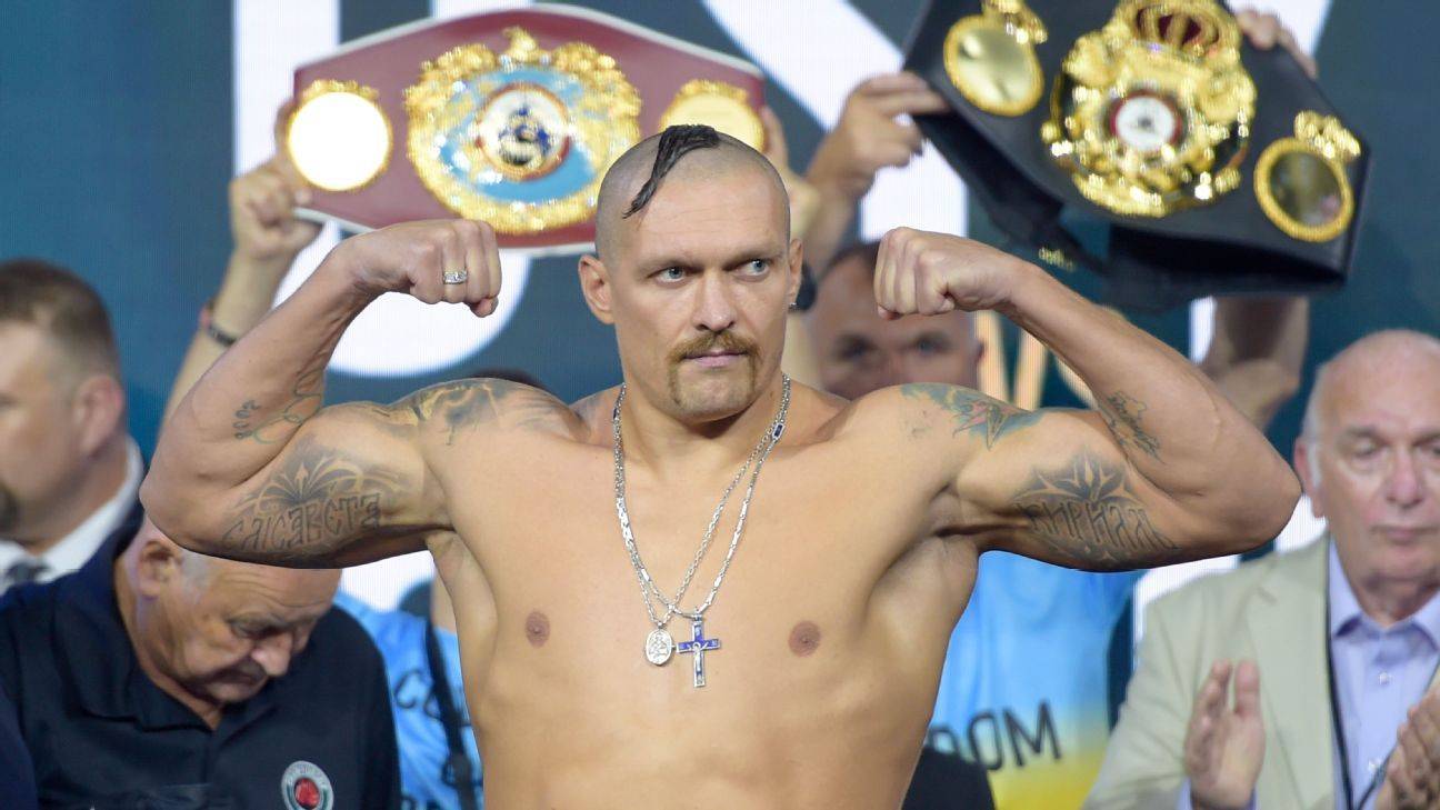 Олександр Усик / Фото - ESPN