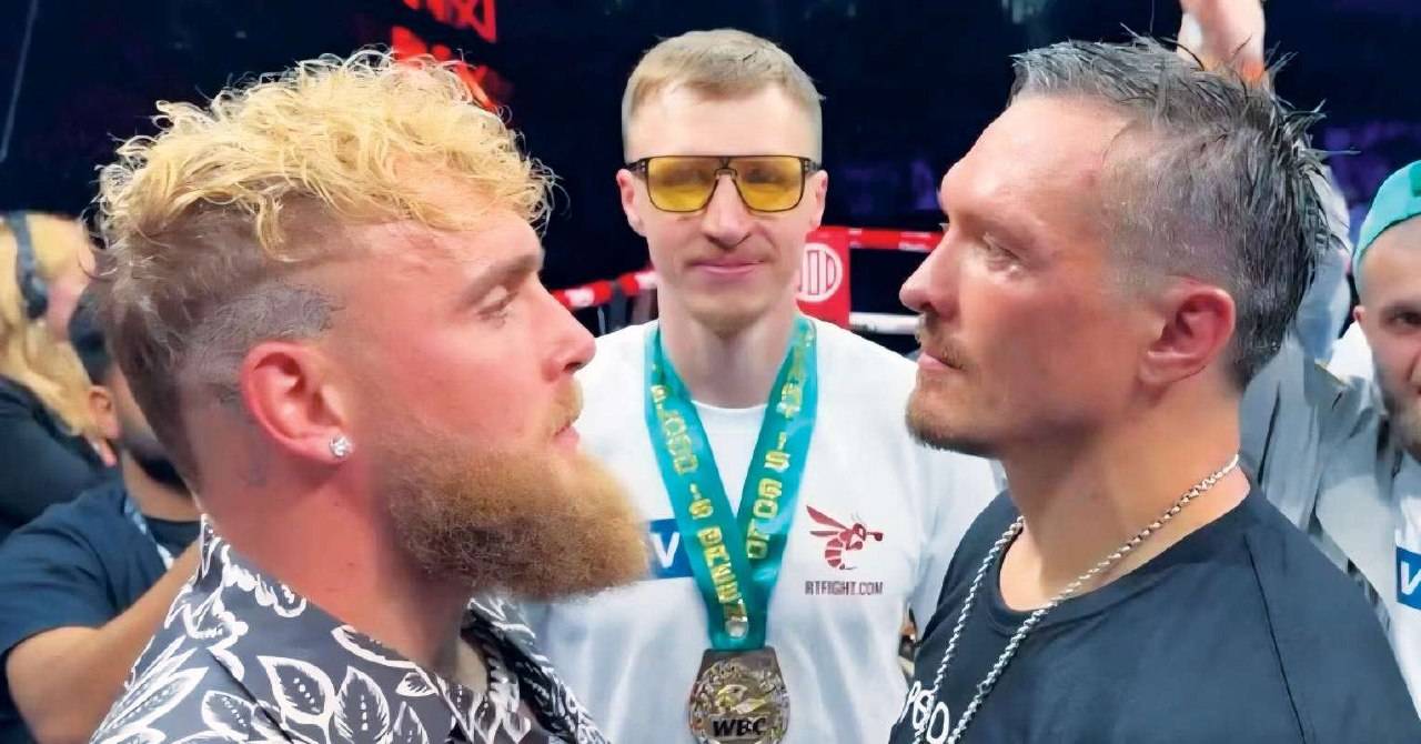 Джейк Пол і Олександр Усик