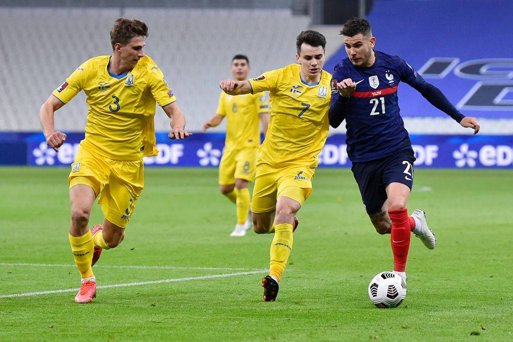 Україна - Франція у відборі на ЧС-2022/Фото: Aurelien Meunier/Getty Images