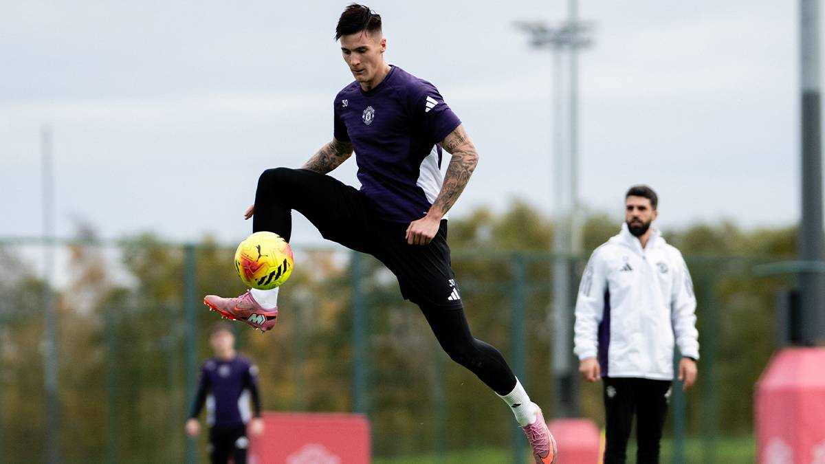 Беньямін Шешко. Фото: Манчестер Юнайтед