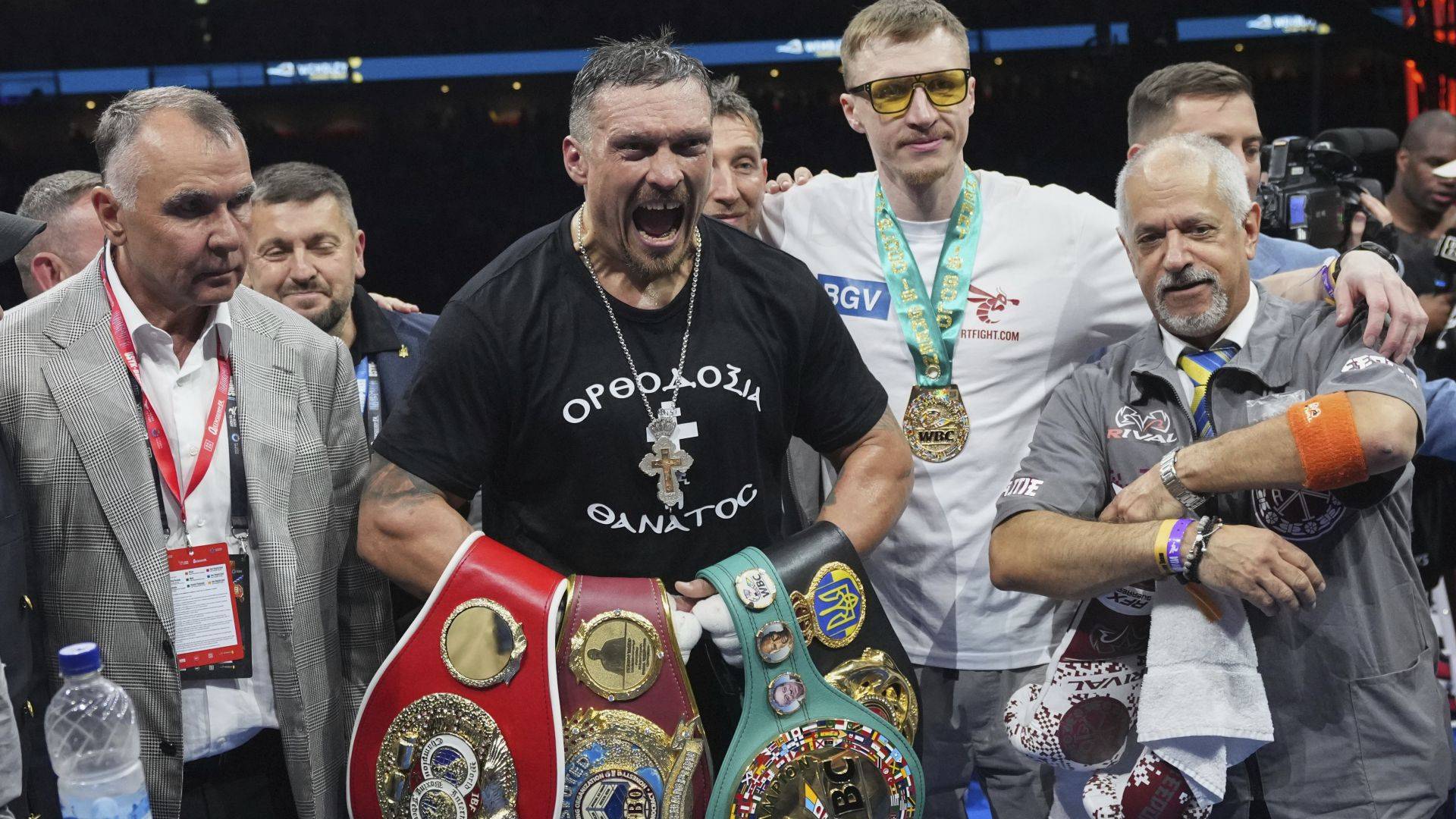 Олександр Усик / Фото - ВВС