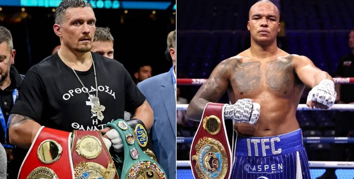 Олександр Усик і Фабіо Вордлі