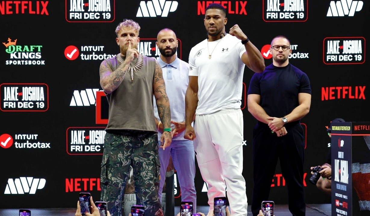 Ентоні Джошуа і Джейк Пол