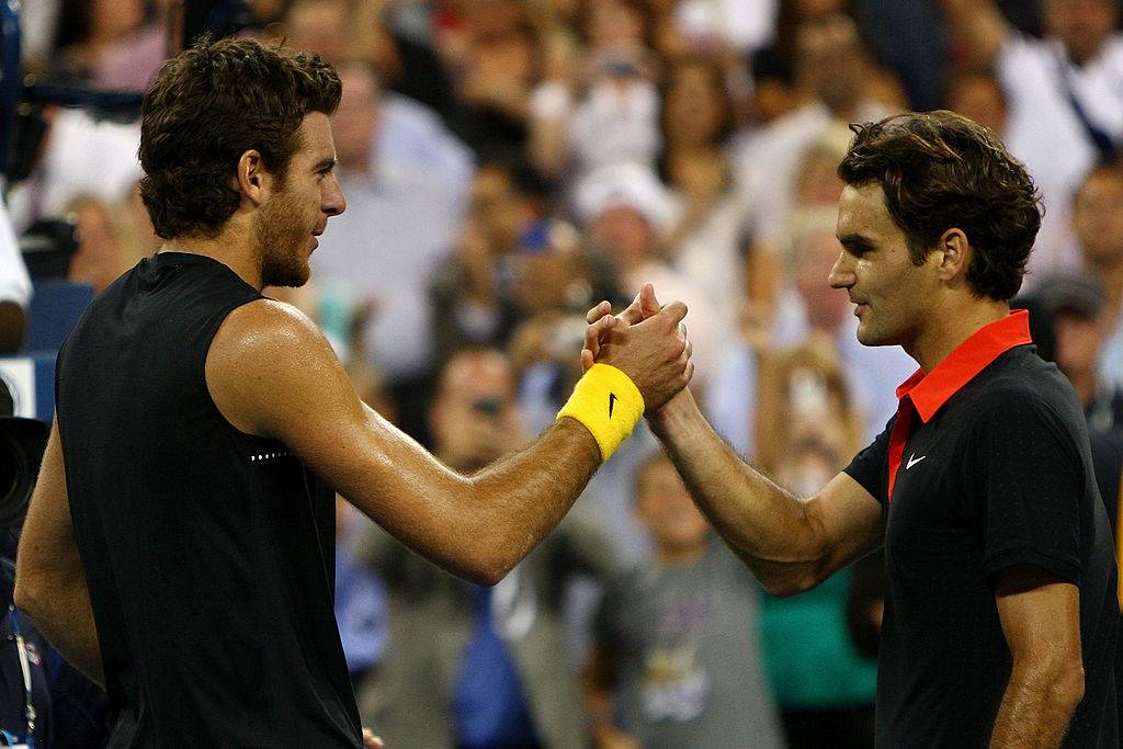 Хуан-Мартін дель Потро і Роджер Федерер