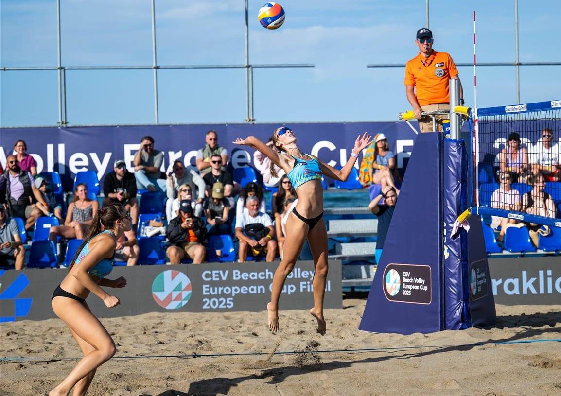 Лазаренко та Романюк / Фото: cev.eu