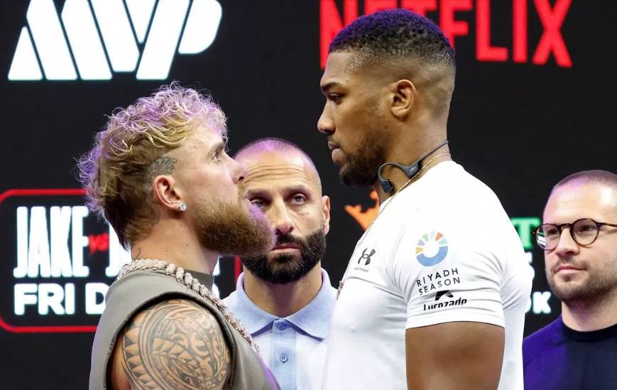 Ентоні Джошуа і Джейк Пол