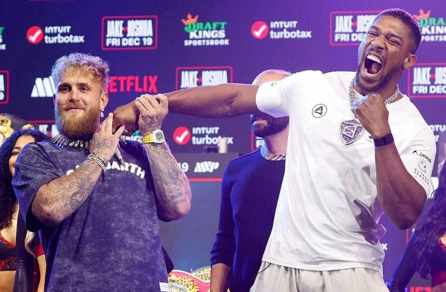 Ентоні Джошуа і Джейк Пол