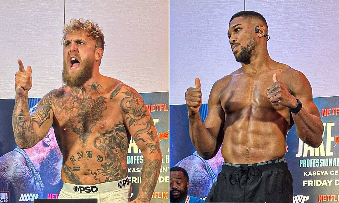 Джейк Пол - Ентоні Джошуа