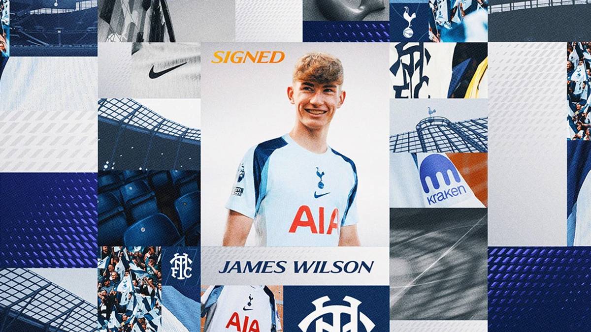 Джеймс Вілсон. Фото: Тоттенгем Готспур