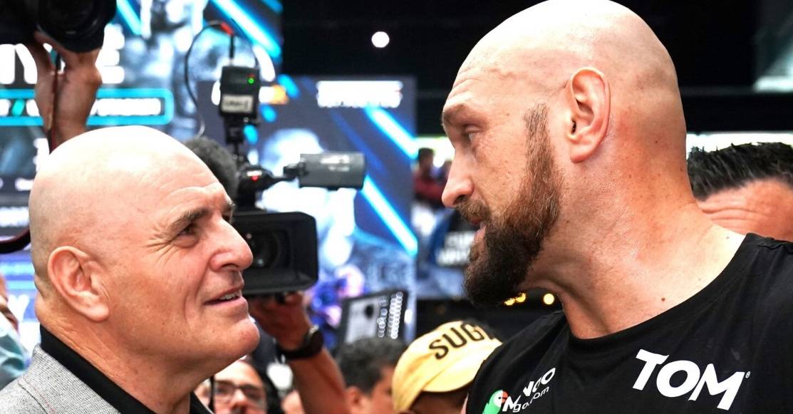 Тайсон Фʼюрі і його батько Джон