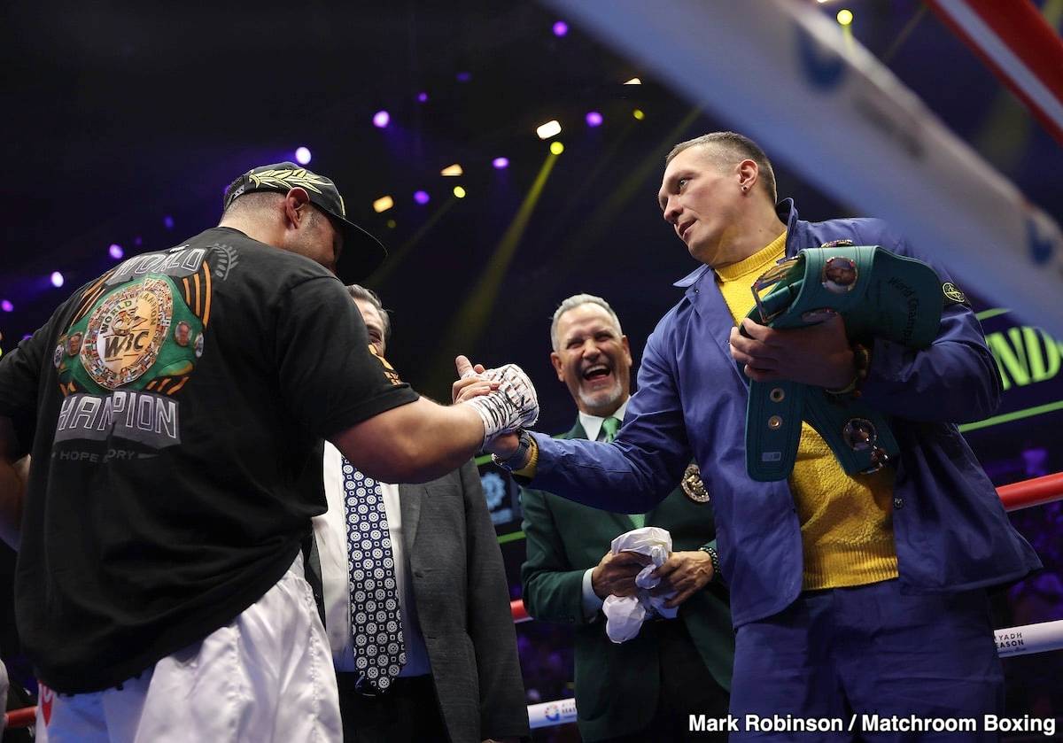 Кабаєл та Усик / Фото - Yahoo