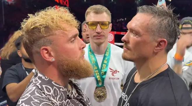 Джейк Пол і Олександр Усик