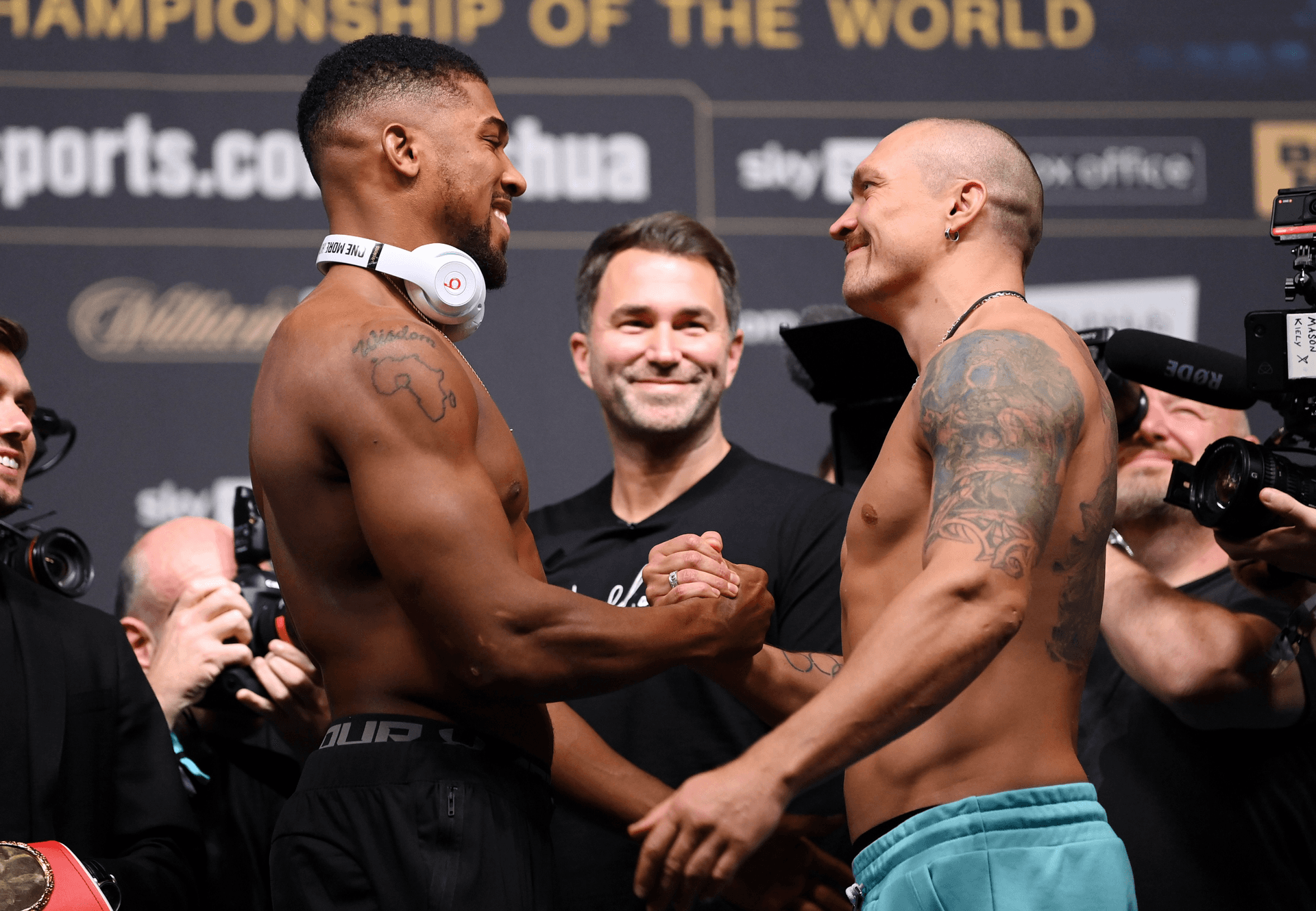 Усик і Джошуа / Фото - Yahoo