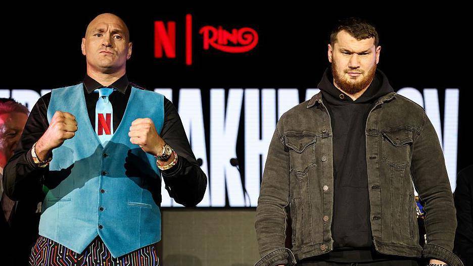 Ф'юрі та Махмудов / Фото - LA Times