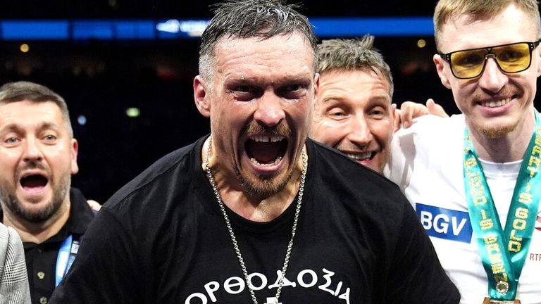 Олександр Усик / Фото - ВВС