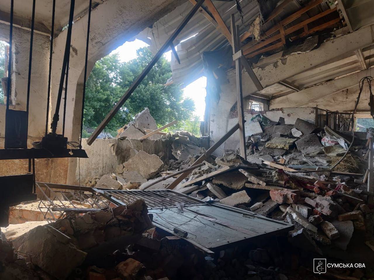 Кінно-спортивна школа на Сумщині / Фото - Telegram